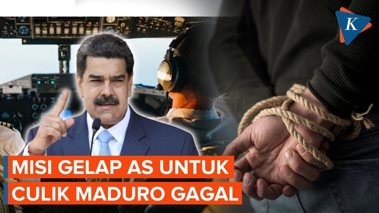 Mata-mata AS Gagal Culik Presiden Venezuela lewat Pilot