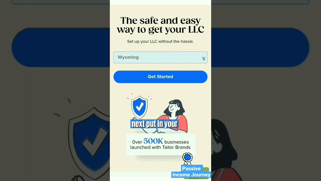 Easy Guide to filing your US LLC Registration with Tailor Brands