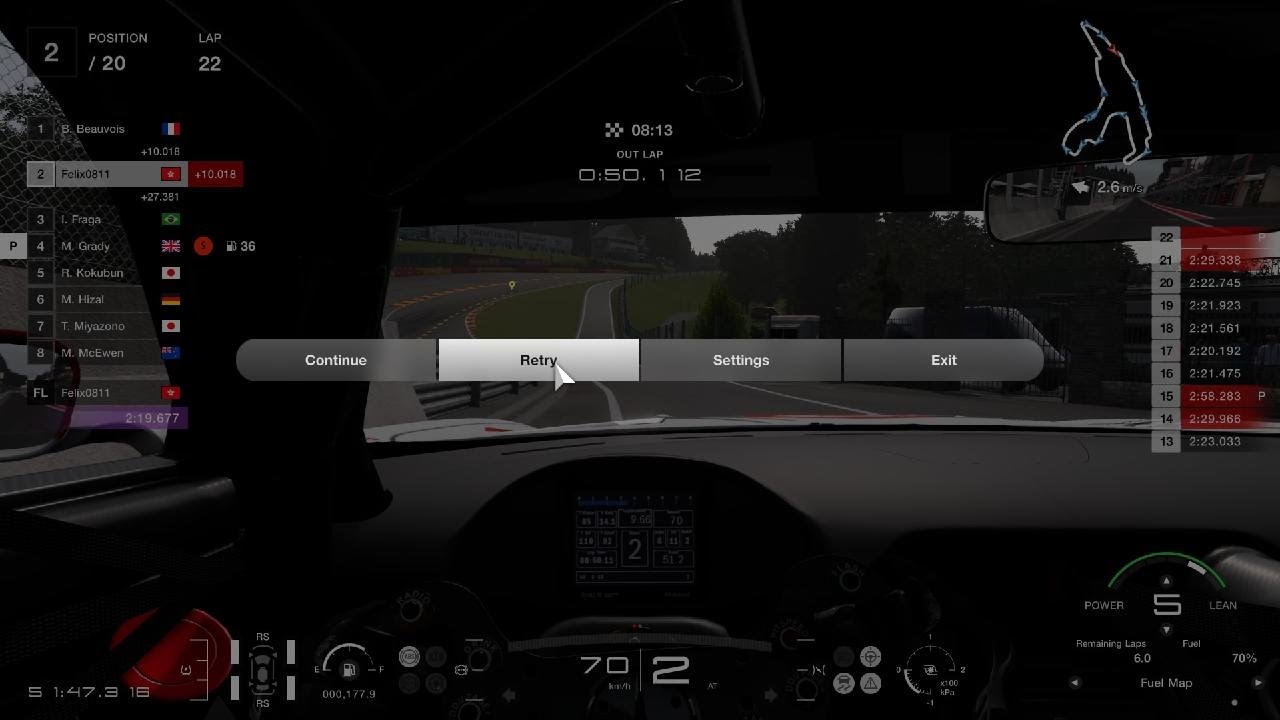 GT7 - Endurance Race @ Spa 24h - Part 1