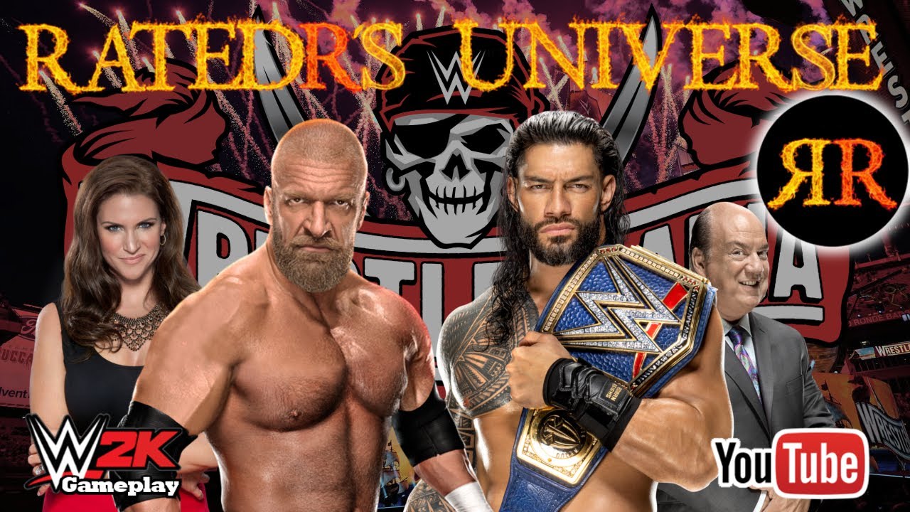 Gameplay WWE2K22 - Triple H vs. Roman Reigns - Universal Championship