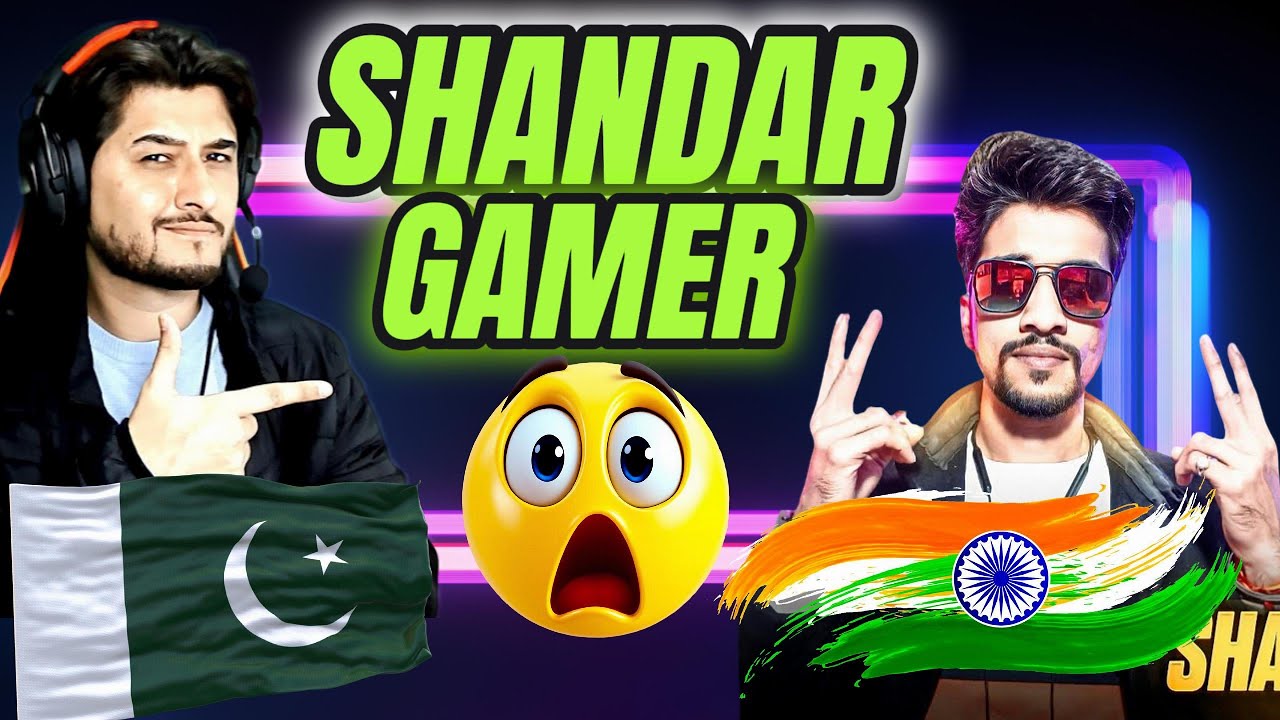 SHAANDAR GAMER INDIAN BGMI PLAYER - PAKISTANI REACTION ON INDIAN PLAYER #reaction