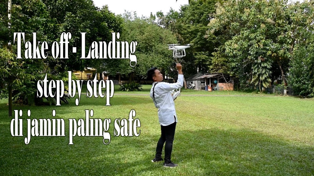 Cara menerbangkan drone bagi pemula | Dji phantom 4 standar