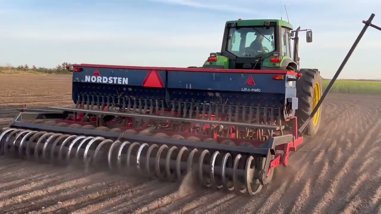 S&aring; kom vi endelig igang med for&aring;rsarbejdet