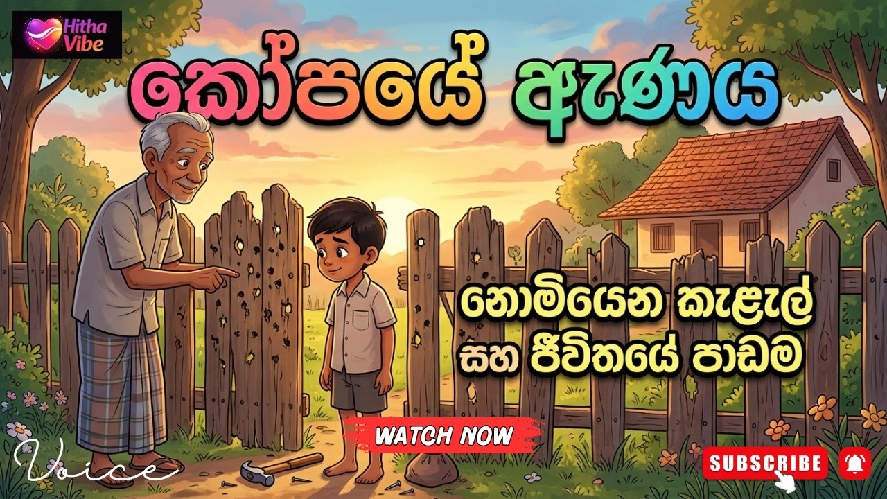 ඔබත් ඉක්මනින් කේන්ති යන කෙනෙක්ද? එහෙනම් මේ කතාව අනිවාර්යයෙන්ම බලන්න.