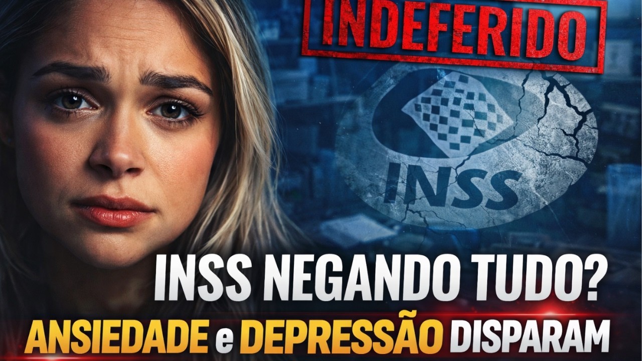 ANSIEDADE e DEPRESSÃO disparam no INSS (e por que tantos benefícios são NEGADOS)