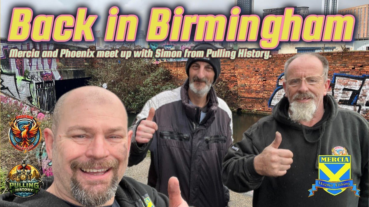 Mercia & Phoenix meet up with newbie Simon from Pulling History.