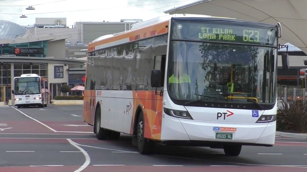 Buses at Chadstone; Australia's largest shopping centre - Melbourne Transport