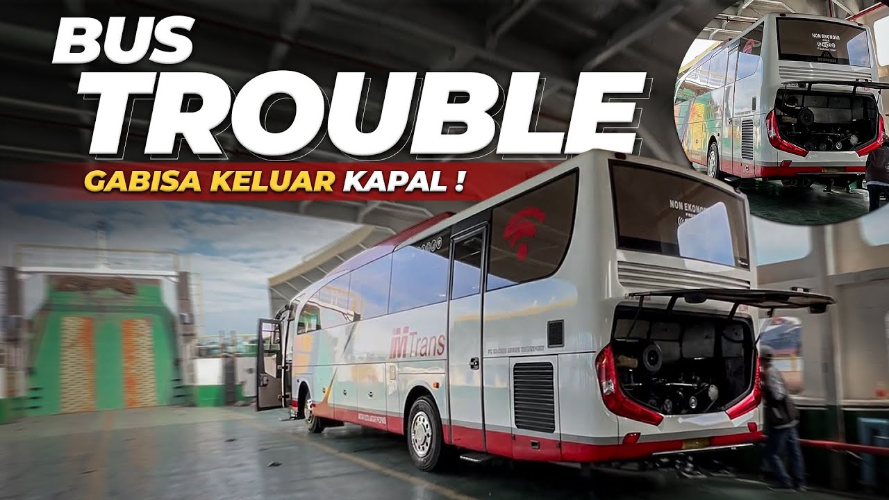 APES YANG ULTIMATE Bus Gabisa Keluar Kapal ‼️Gimana Nasib Penumpang ❓