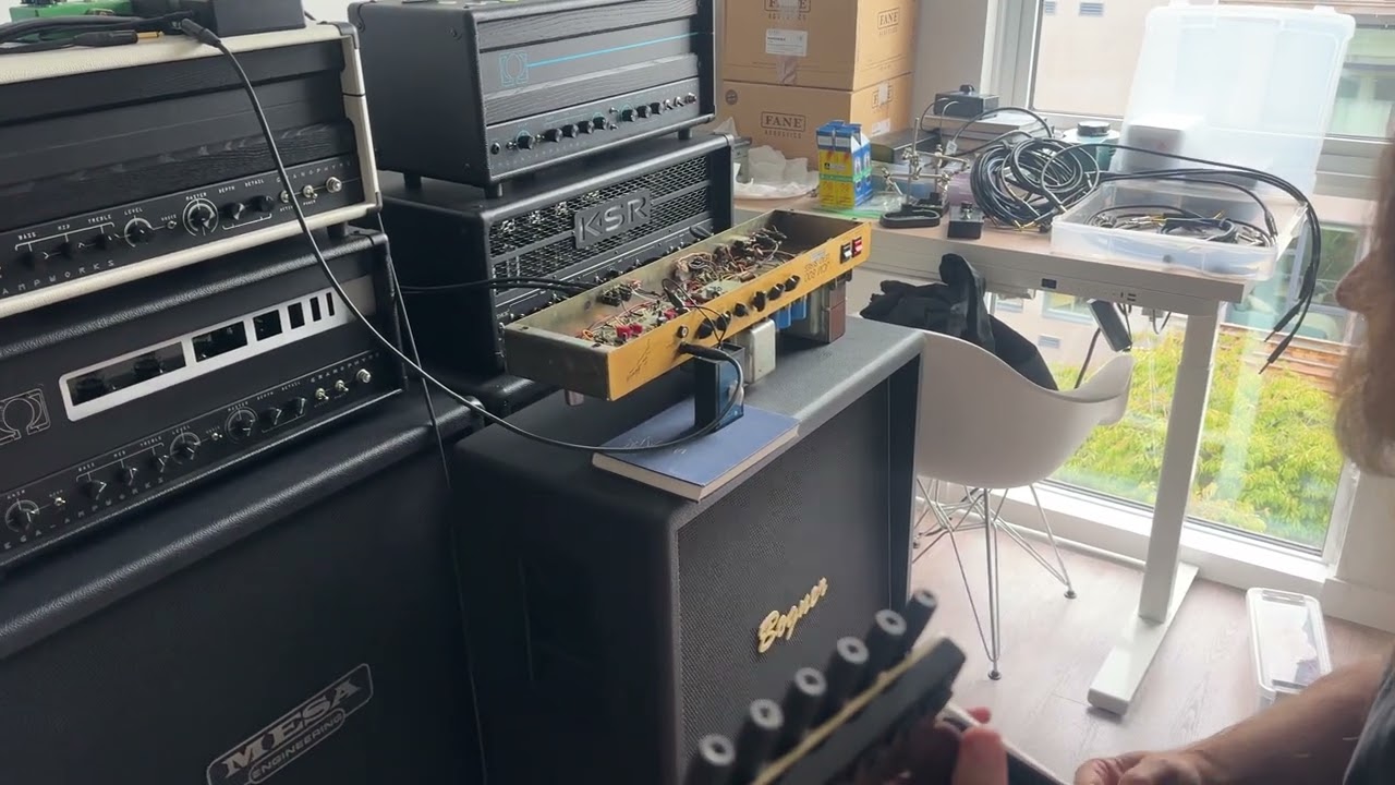Hotrodded Marshall 2203 JCM800: Bay Area Thrash V2 / Langner Mod 2