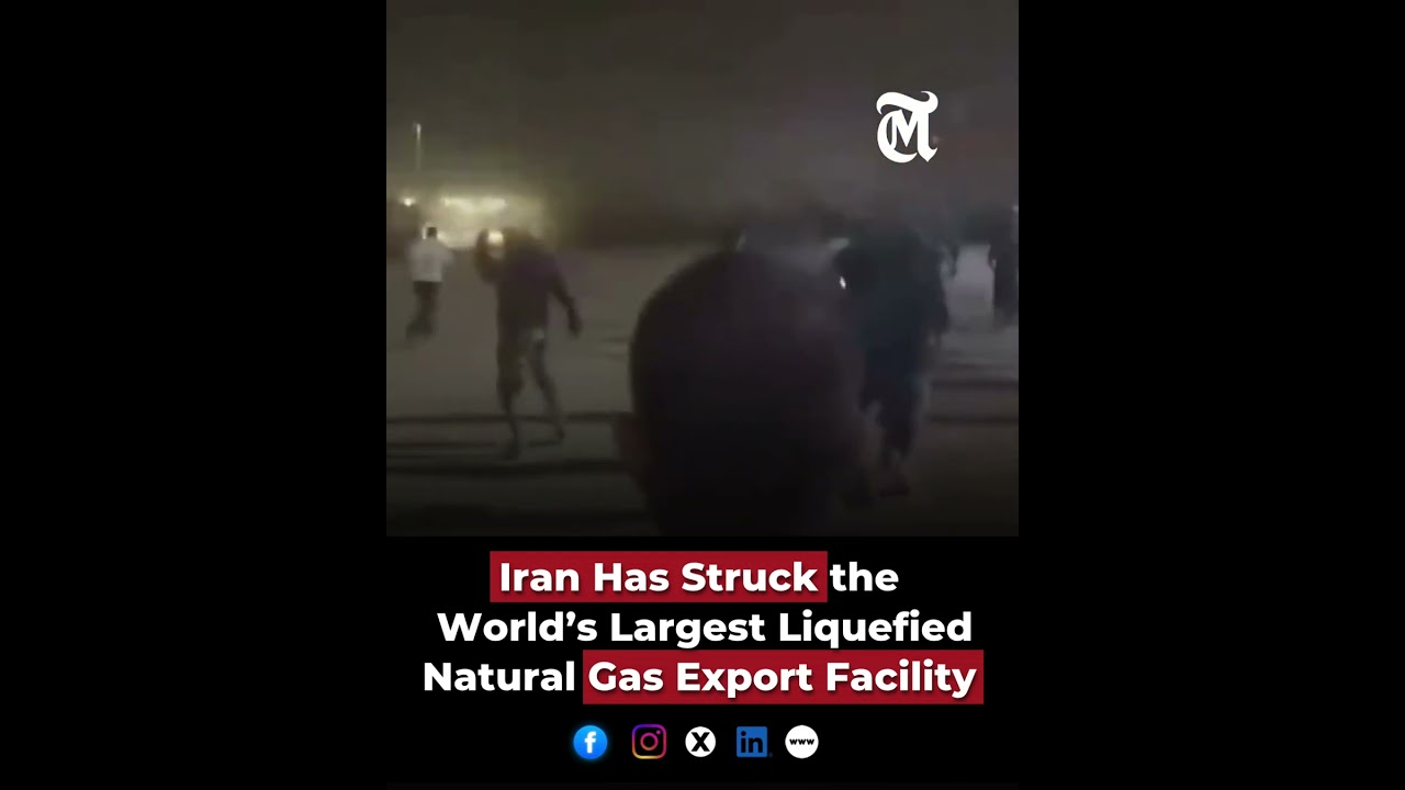 Iran has struck the world&rsquo;s largest liquefied natural gas export facility in Qatar