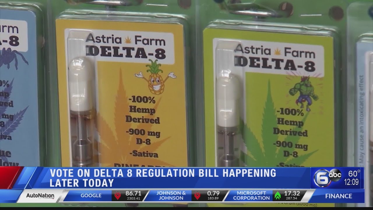 Vote on Delta-8 regulation bill happening Wednesday