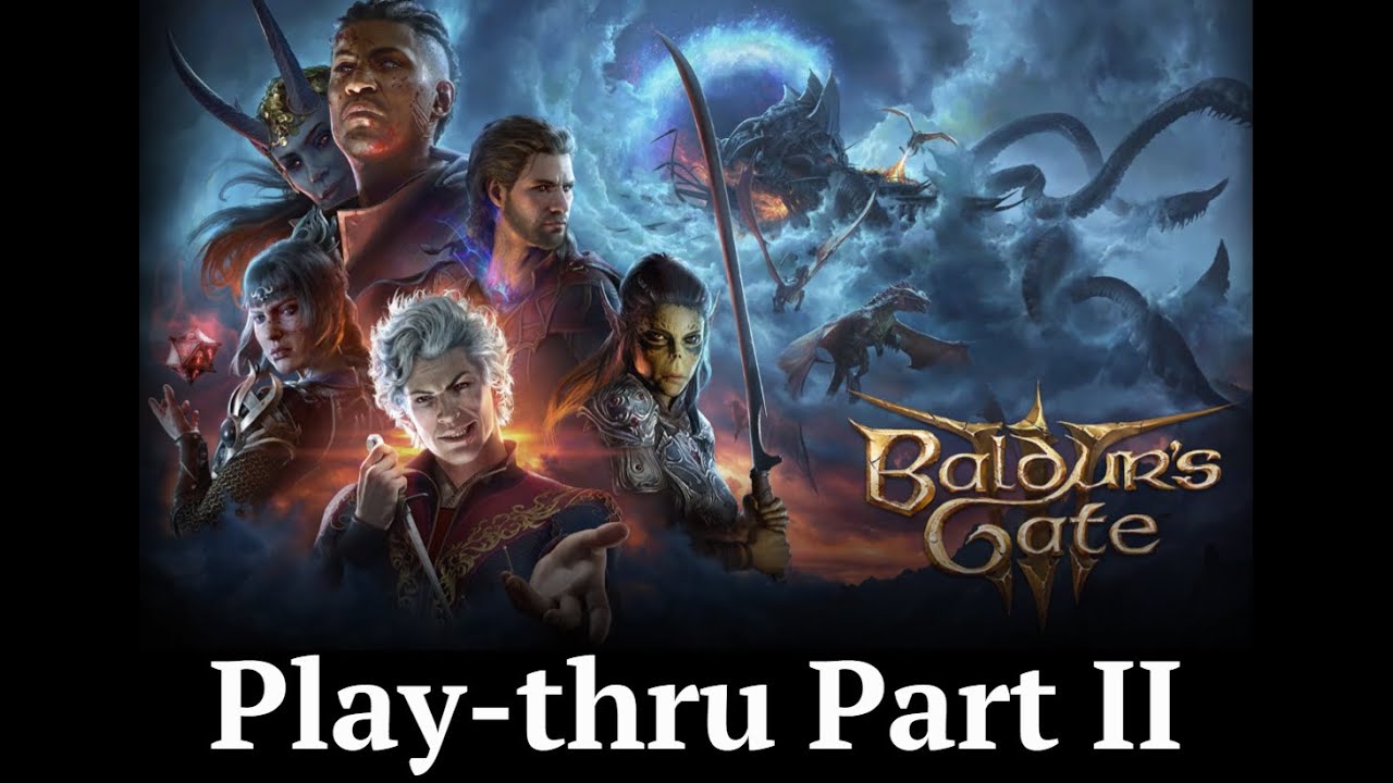 Baldur's Gate 3 quick play-through Part 2 - In The Wilderness