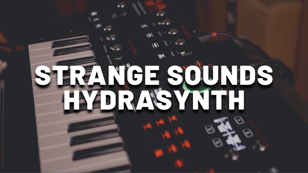 Strange Sounds with ASM Hydrasynth (No Talking) | Experimental, Ambient, Sci-Fi Sound Design