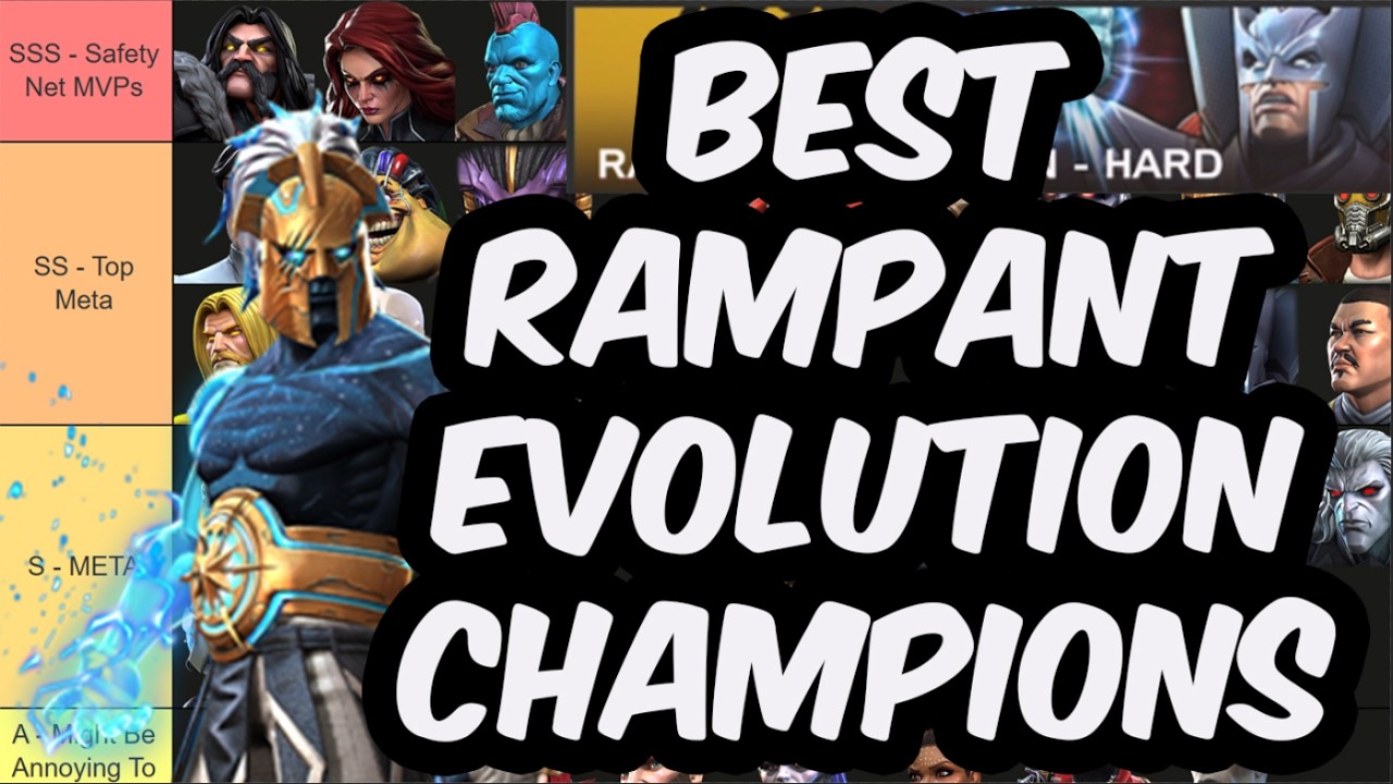 Best Alliance Quest Rampant Evolution Champions + New Game Mode Guide - Marvel Contest of Champions