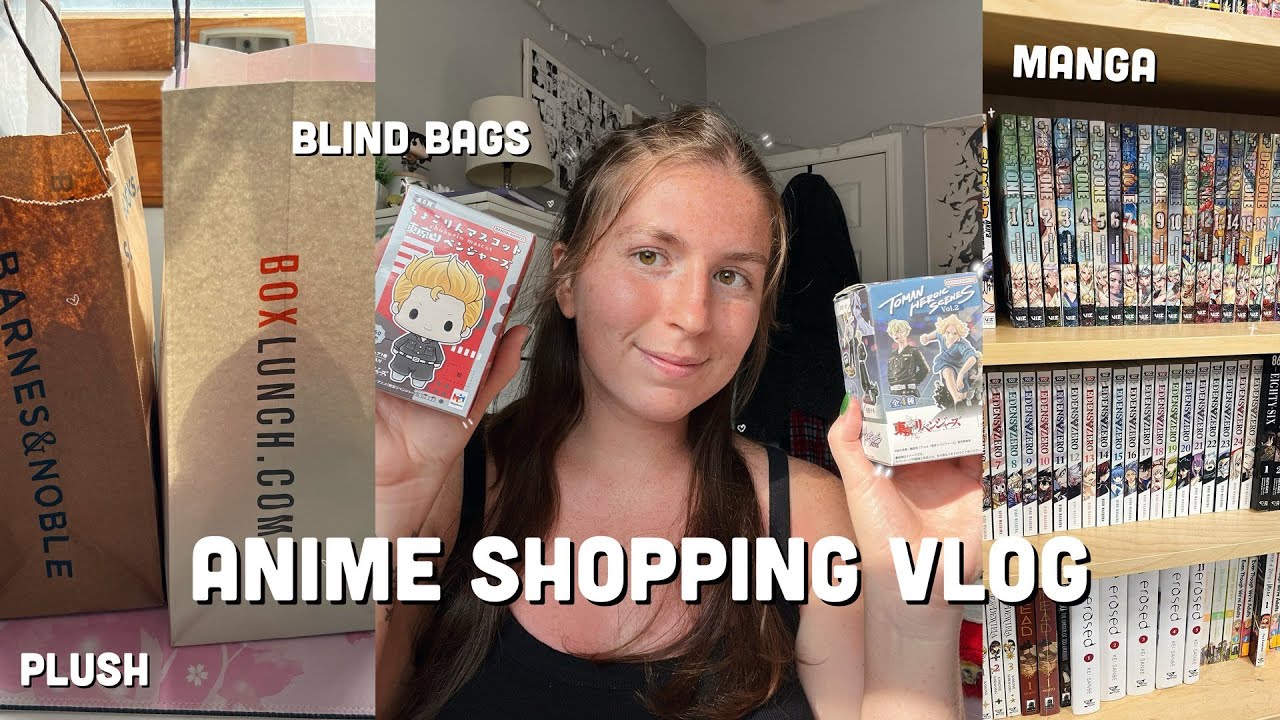 Anime/Manga Shopping Vlog!! |Blind Boxes, Manga, Plush|