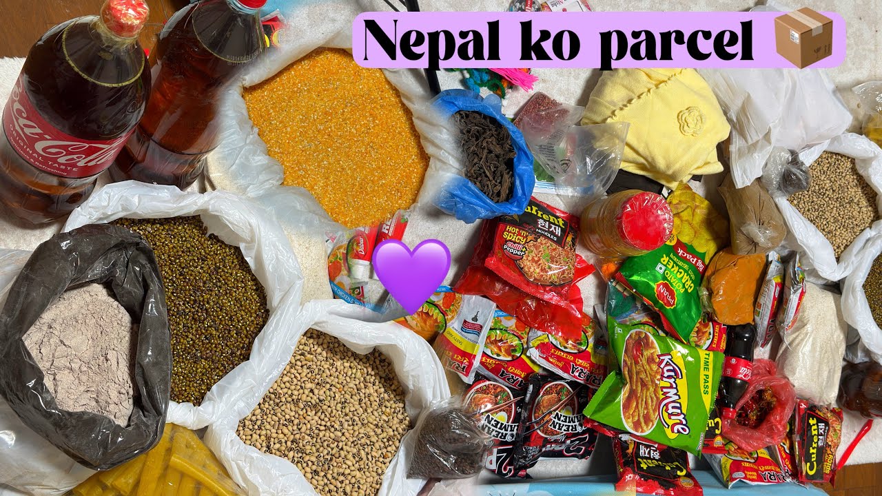 Inboxing  parcel 📦 in Nepal 🇳🇵bata pathai dinu vako❤️#parcel #denibantawavlog #japanlife #highlights