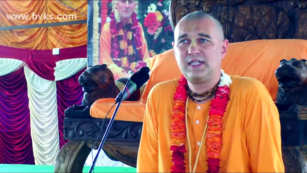 Gokul Chandra Prabhu Lecture at Vyasa-puja 2015, Kancipuram