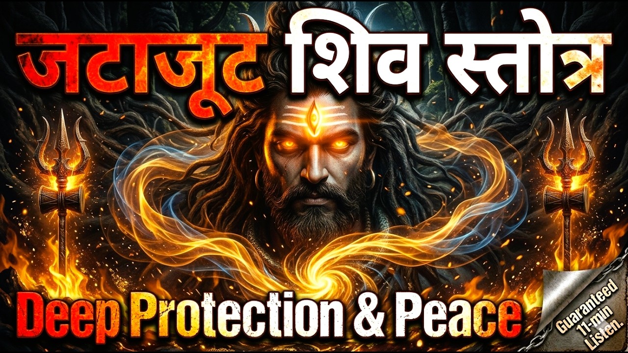 जटाजूट (JATAJOOT) शिव मंत्र 🔱 सिर्फ 1 बार सुनो और चमत्कार महसूस करो | Remove Negativity