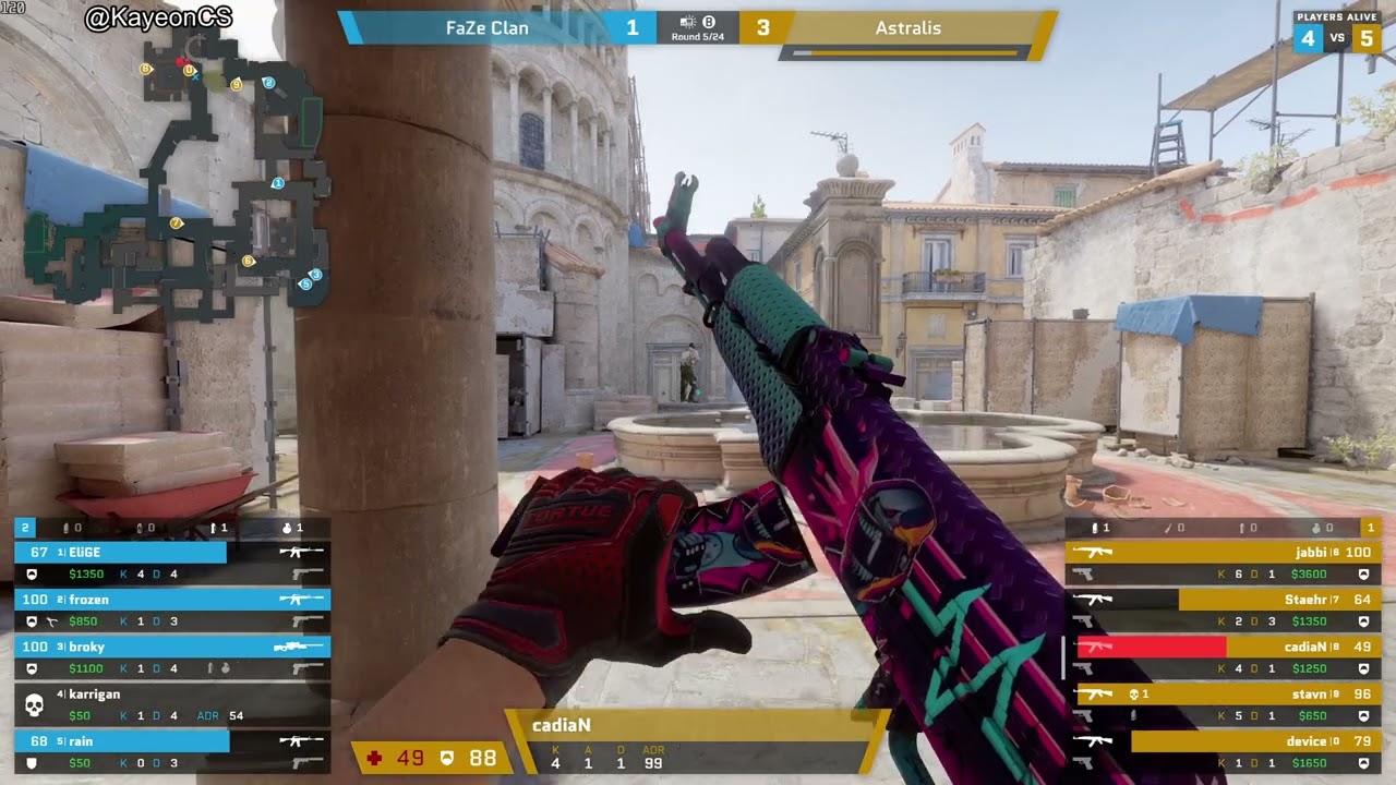 cadiaN Demo ( 8-12 ) Astralis vs FaZe ( INFERNO ) POV | PGL Cluj-Napoca 2025