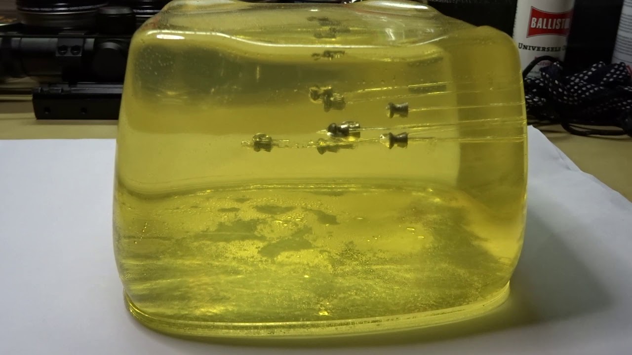 4.5mm vs 5.5mm vs 20% ballistische gel + Hatsan Supercharger bonus schoten lol