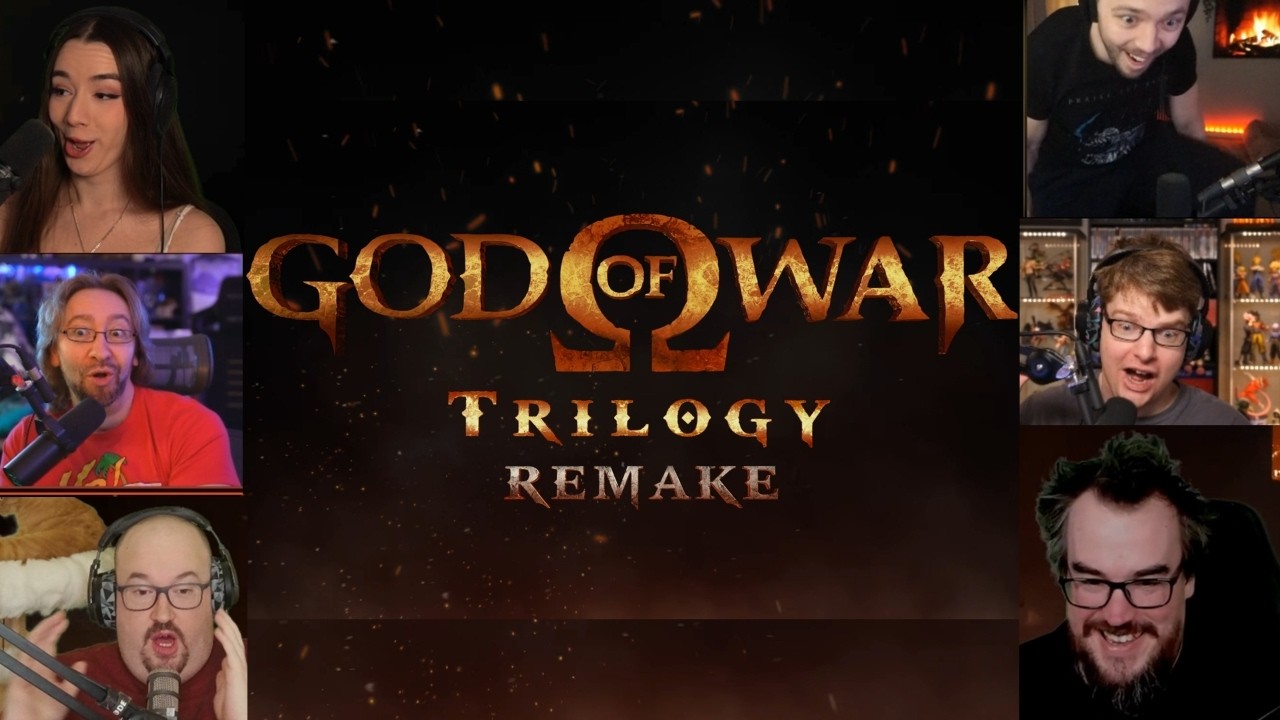 Streamers REACT To The God Of War Trilogy Remake Trailer - State of Play 2026