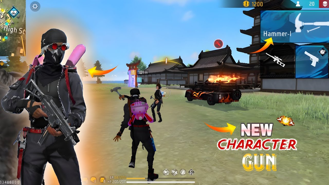 Ob 52 update || NEW CHARACTER + NEW GUN + AND NEW MAP 💪🏻 || #freefire 