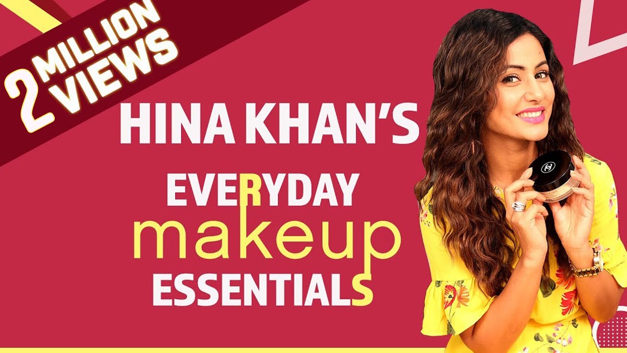 Hina Khan: What's in my makeup bag | Bollywood | Pinkvilla | Fashion