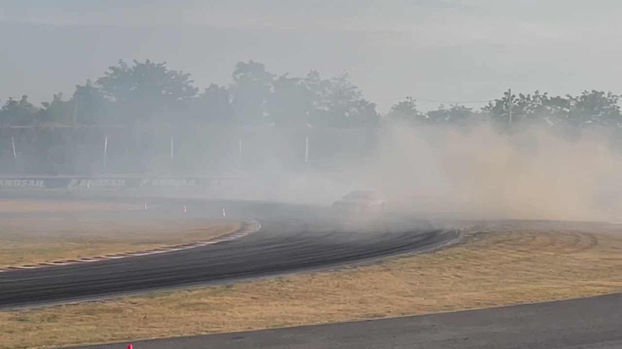 Uwe Sener - BMW E36 M3 S50B32 drifting at Drift Kings International Series 2023 Round 3 France 🇫🇷