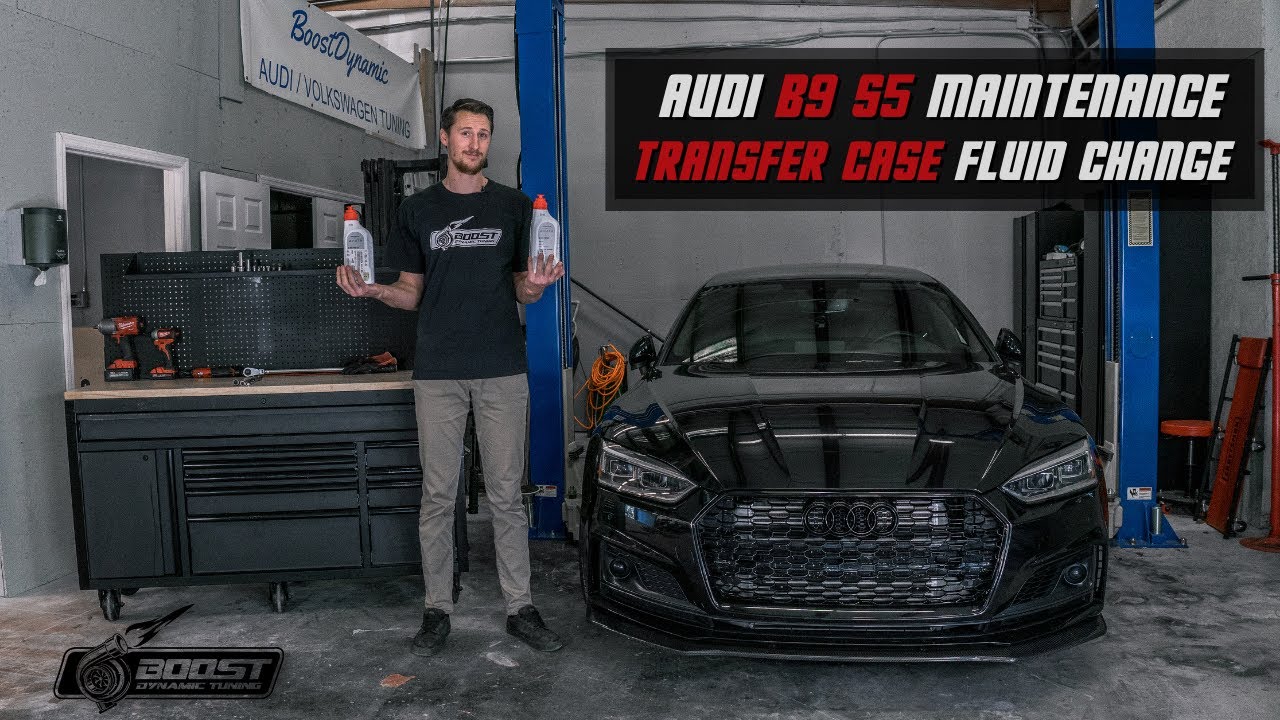 Как заменить жидкость в раздаточной коробке — Audi B9 S5/S4/A4 3.0t