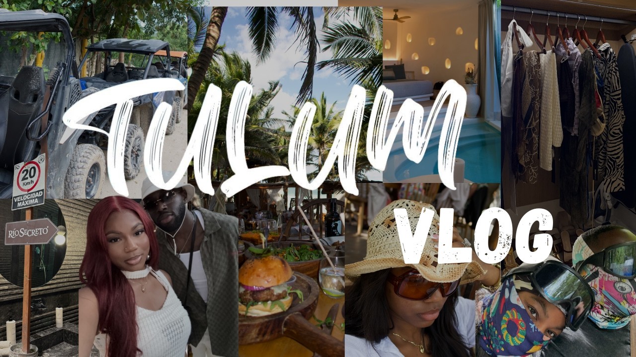 TULUM TRAVEL VLOG 🌴 | Cinematic, Couples Trip, Beach, Full week itinerary, ATV Adventure, Spa & More