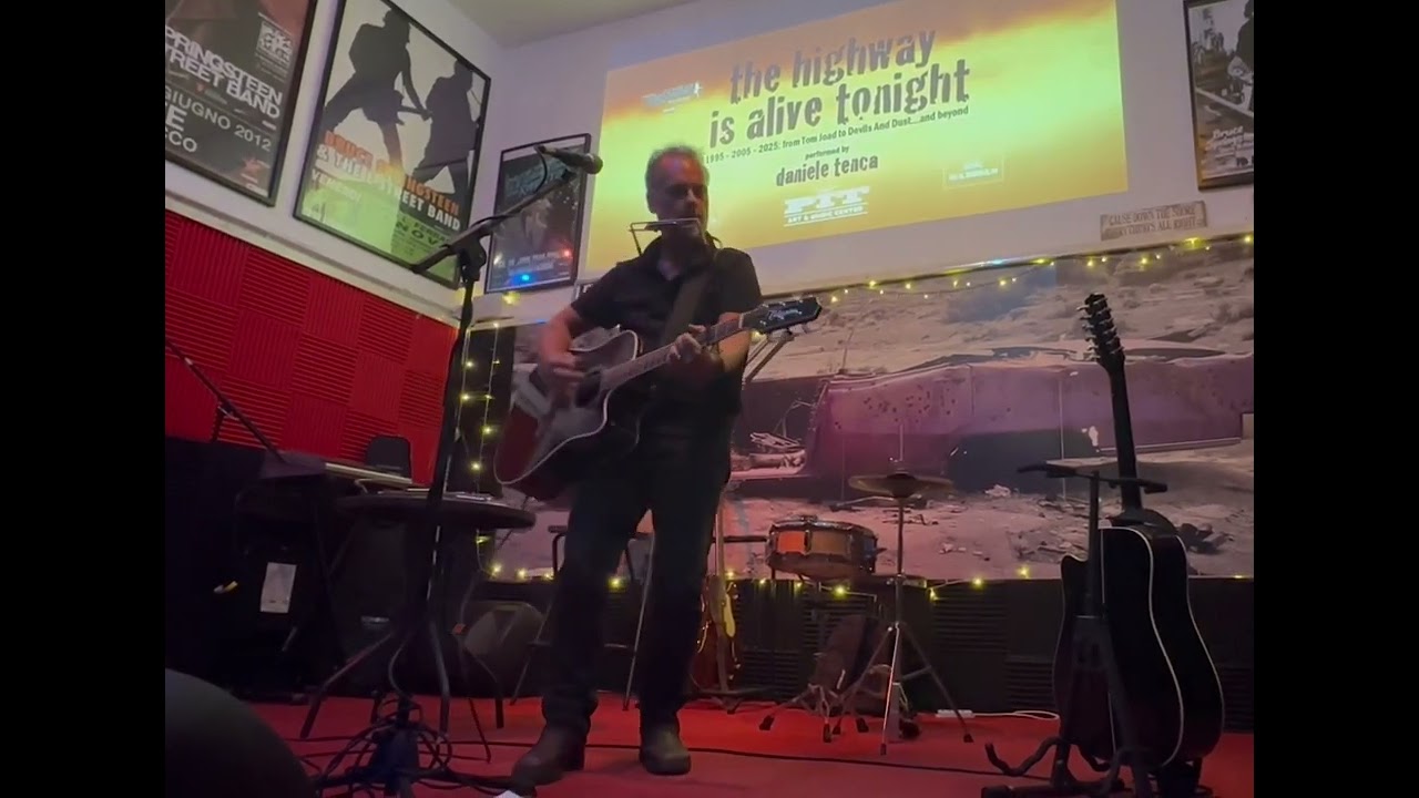Daniele Tenca - The Ghost Of Tom Joad live @ PIT, Napoli, 11.10.25