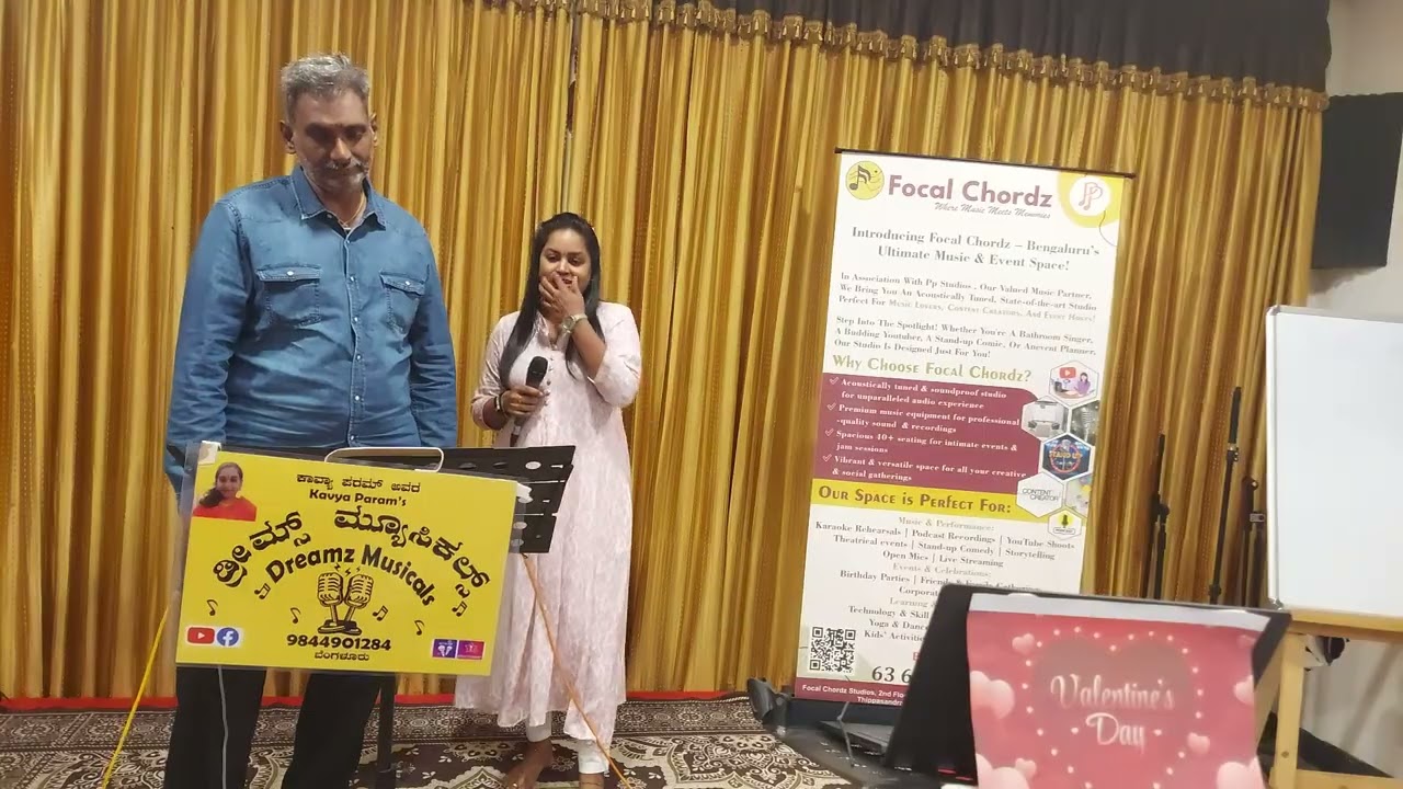 #trending #singersmeet #DreamzMusicals #karoakemeet #14thfeb2026 #duet by Ramgopal and Gayathri 