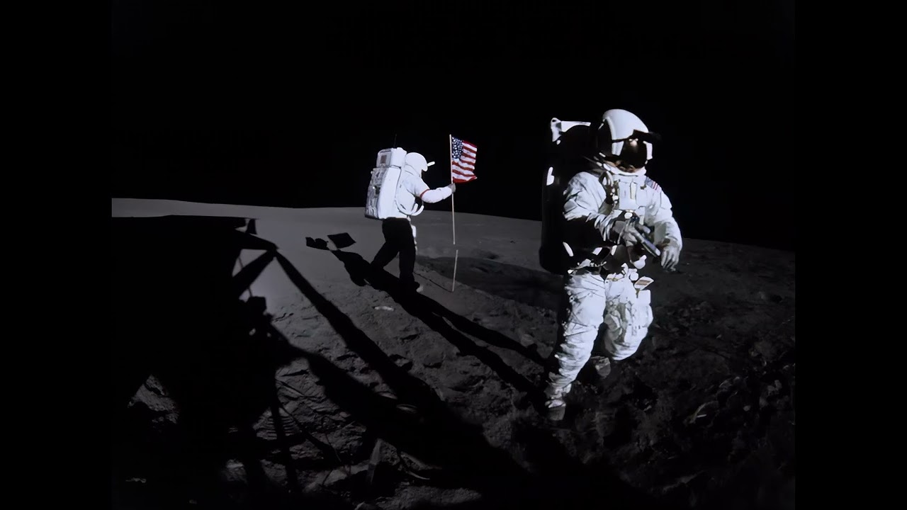 Apollo 14 Experience - 4k AI upscaled, denoised, 24 fps from 16mm