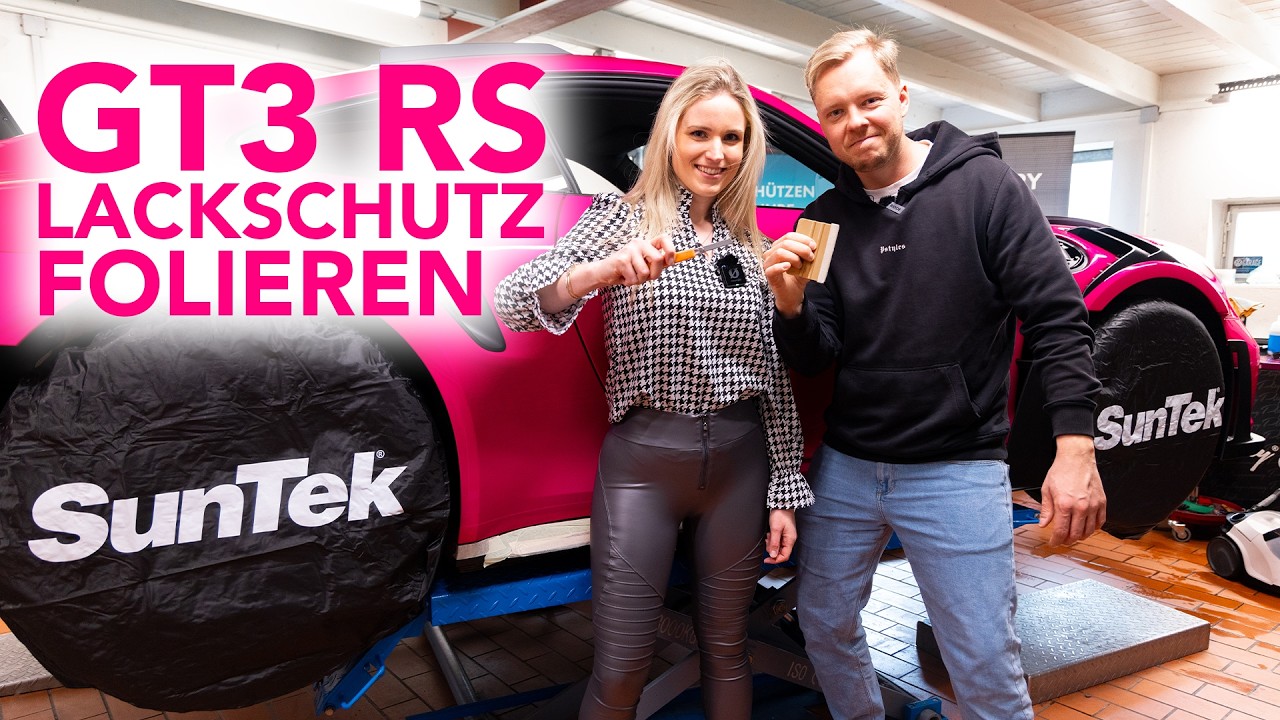 Ich foliere SunTek Reaction Lackschutzfolie auf meinen Porsche 911 992 GT3 RS | Folge 12