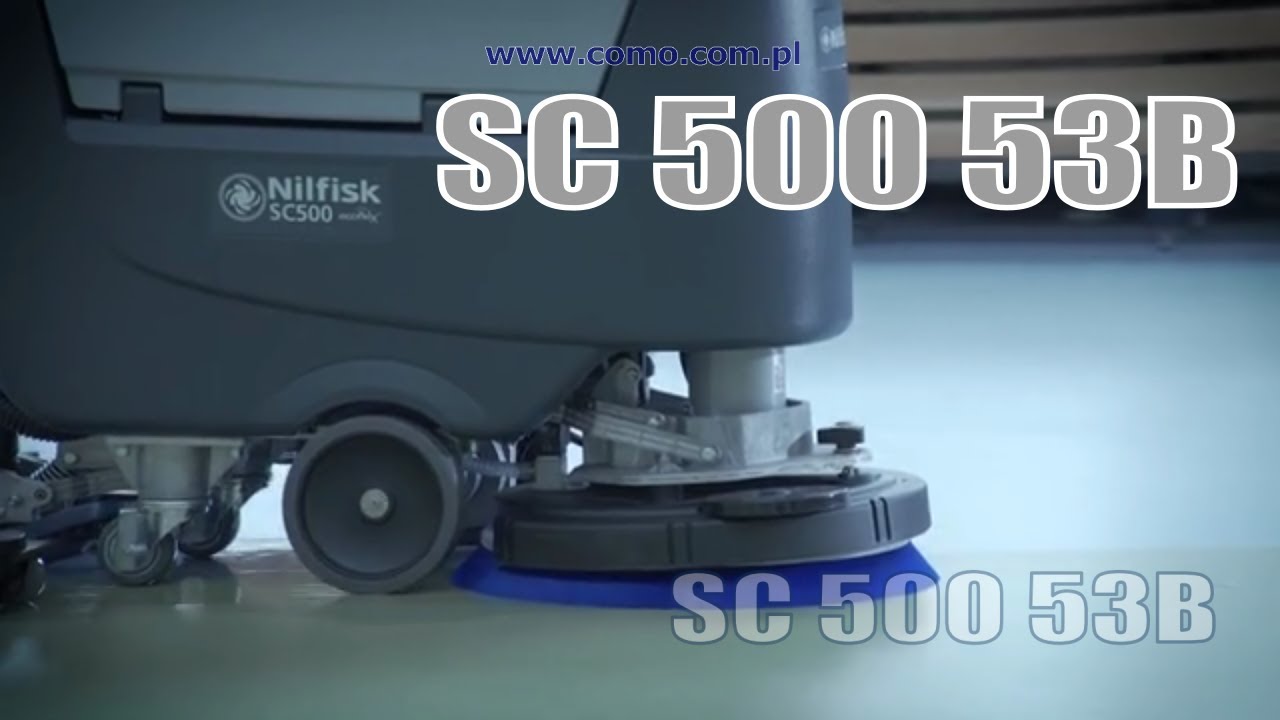 #szorowarka #nilfisk #sc500 do efektywnego czyszczenia podłóg w halach sportowych marketach szkołach