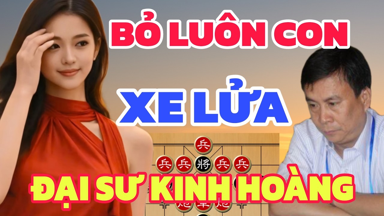 Cờ tướng - Đại sư lỡ ăn xe mới phát hiện dính bẫy chiêu thức quá cao
