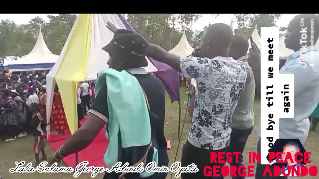 Omosh Albino George Adundo send-off video