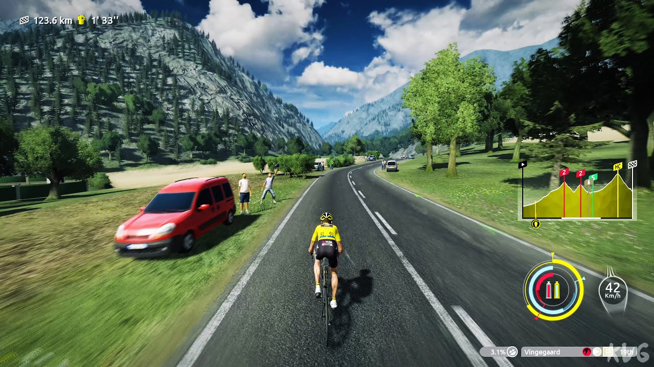 Tour de France 2024 - Pinerolo to Valloire - Gameplay (PC UHD) [4K60FPS]