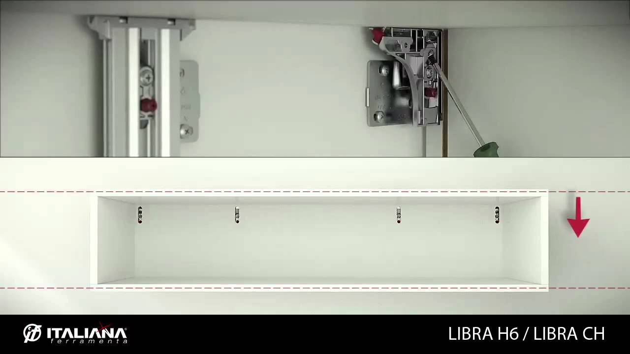 LIBRA H6 & LIBRA CH Cabinet Hangers  - Italiana Ferramenta