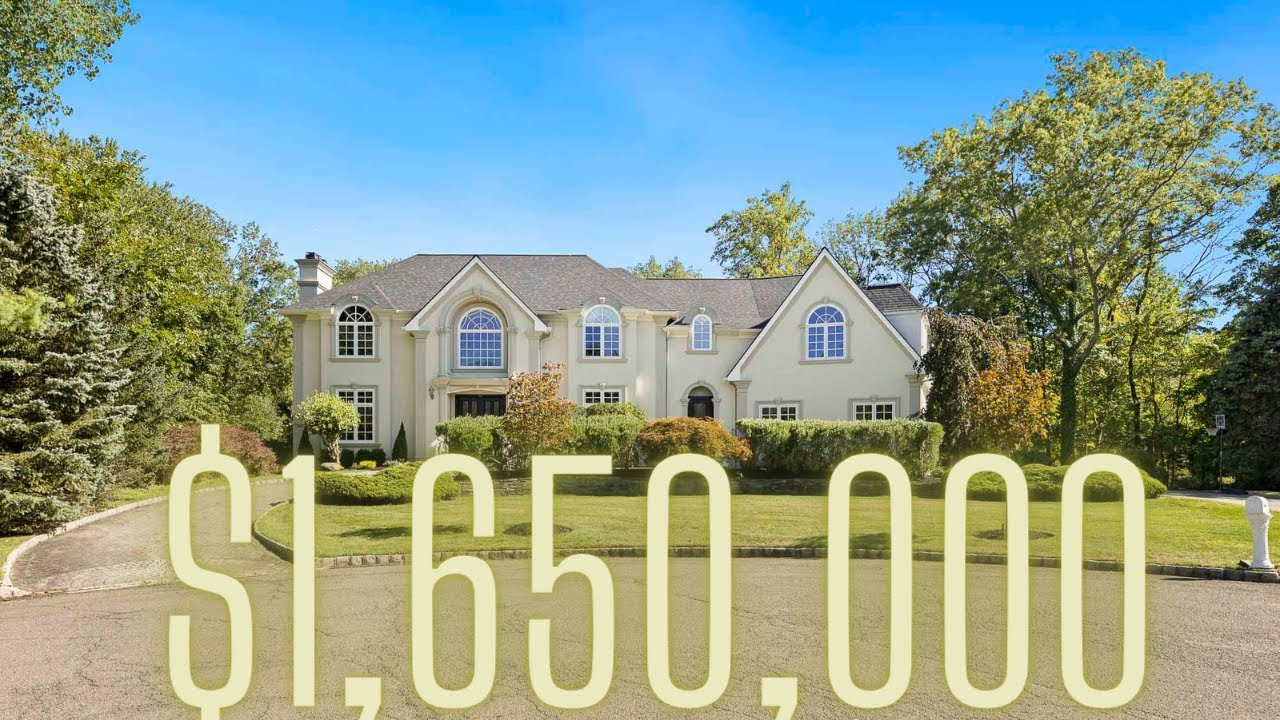 TOURING A $1.6 MILLION UPPER SADDLE RIVER NJ MEGA MANSION
