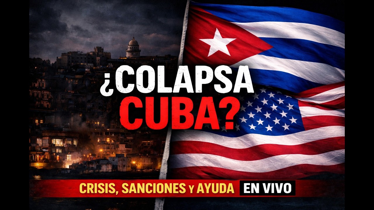 CUBA EN CRISIS 2026 🔥 ¿Está Cayendo el Régimen? Energía, Sanciones y Ayuda Humanitaria EN VIVO