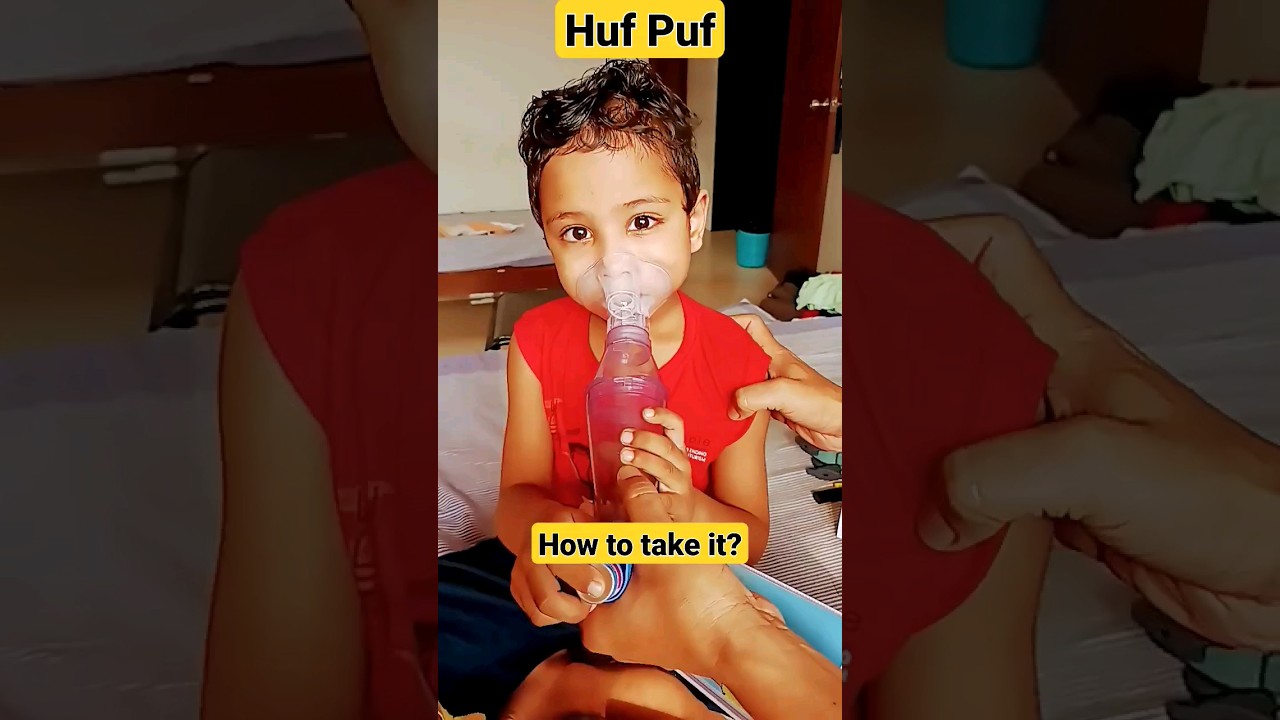 Huf Puf | How to take | #shorts #kids #puff