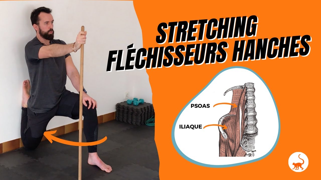 Routine d'étirements pour débloquer les fléchisseurs de hanches (15 min à suivre)