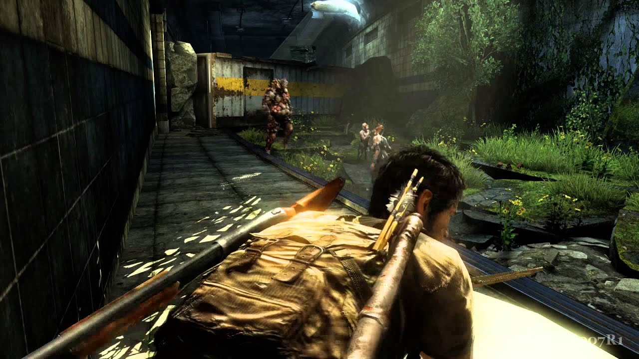 The Last of Us Remastered Grounded Walkthrough - Chapter 10: Bus Depot [HD] PS4 1440p