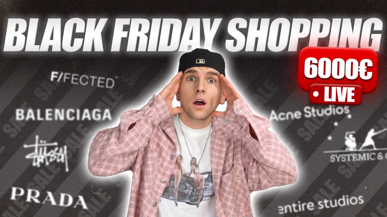 Ich KAUFE meine GRAILS😳 | XXL 6000&euro; BLACK FRIDAY SHOPPING VIDEO 🛍️🛒 | Senad