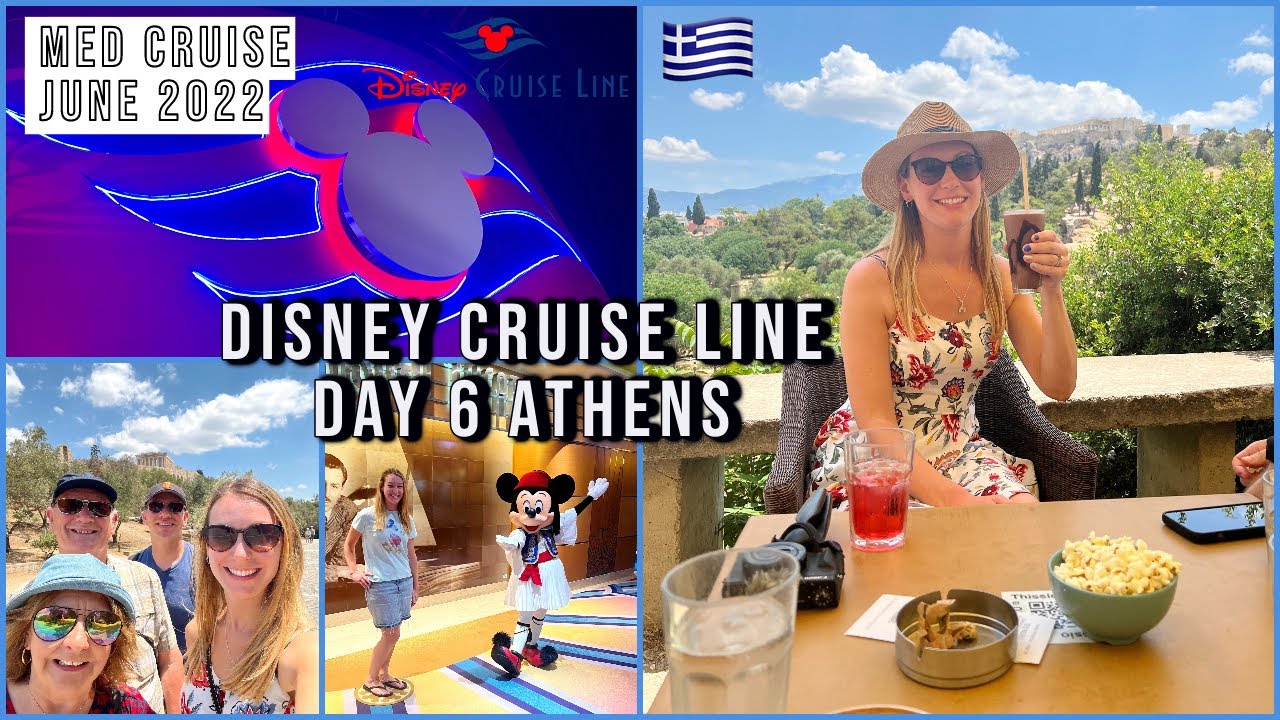 ДЕНЬ 6 АФИНЫ 🚢 Видеоблог о круизе Disney Cruise Line, Disney Magic Mediterranean, июнь 2022, DCL ...