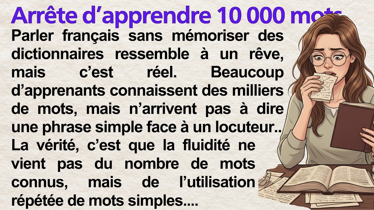 The 300-Word Secret to Speak Fluent French | Learn French Naturally with Frenchy Tales
