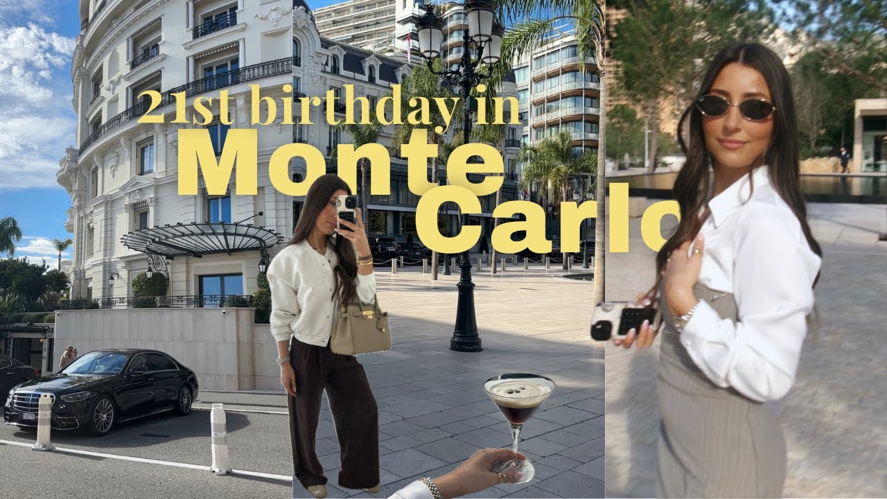 I turned 21 in Monaco 🥂🇲🇨