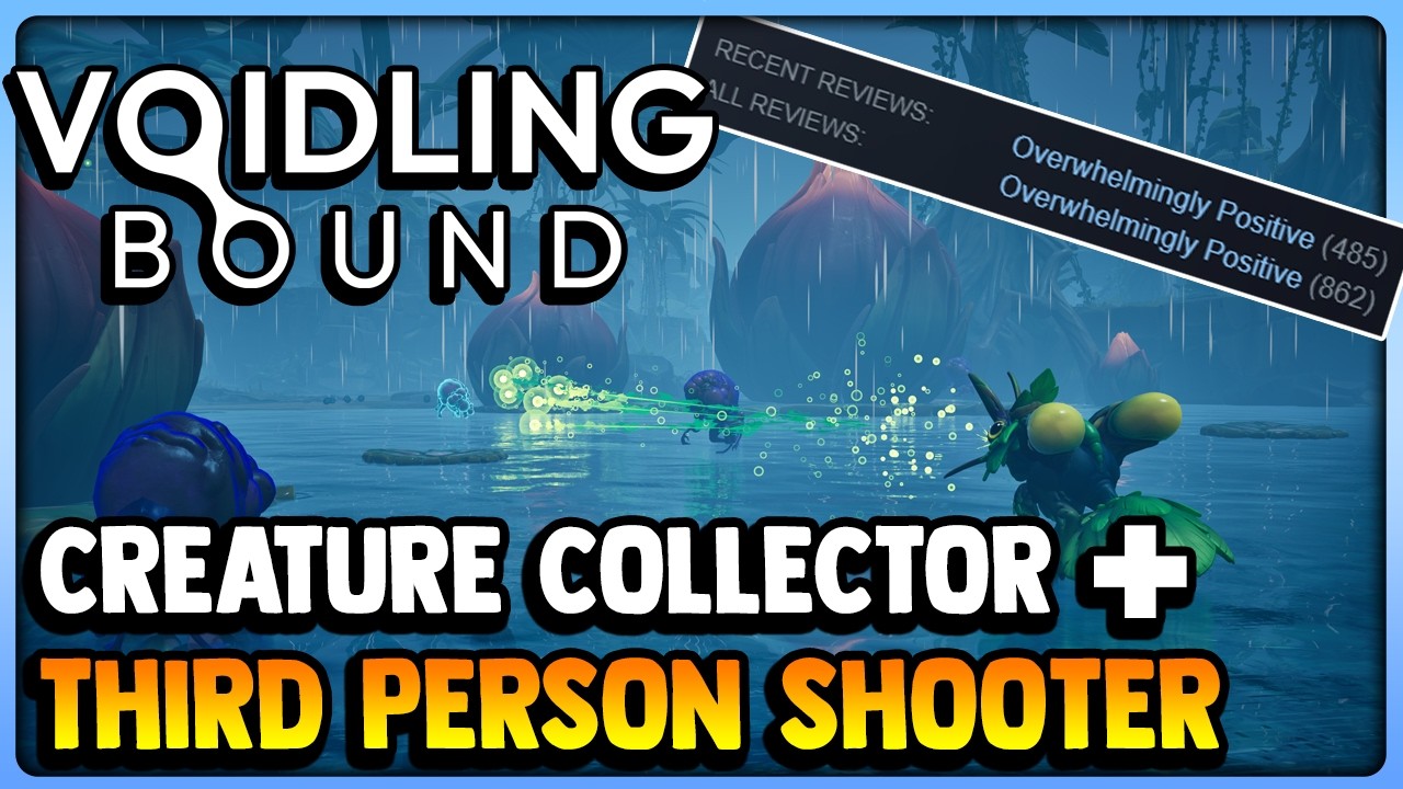 THIS is the 3rd Person Action Pokemon Game I always Wanted! | Voidling Bound