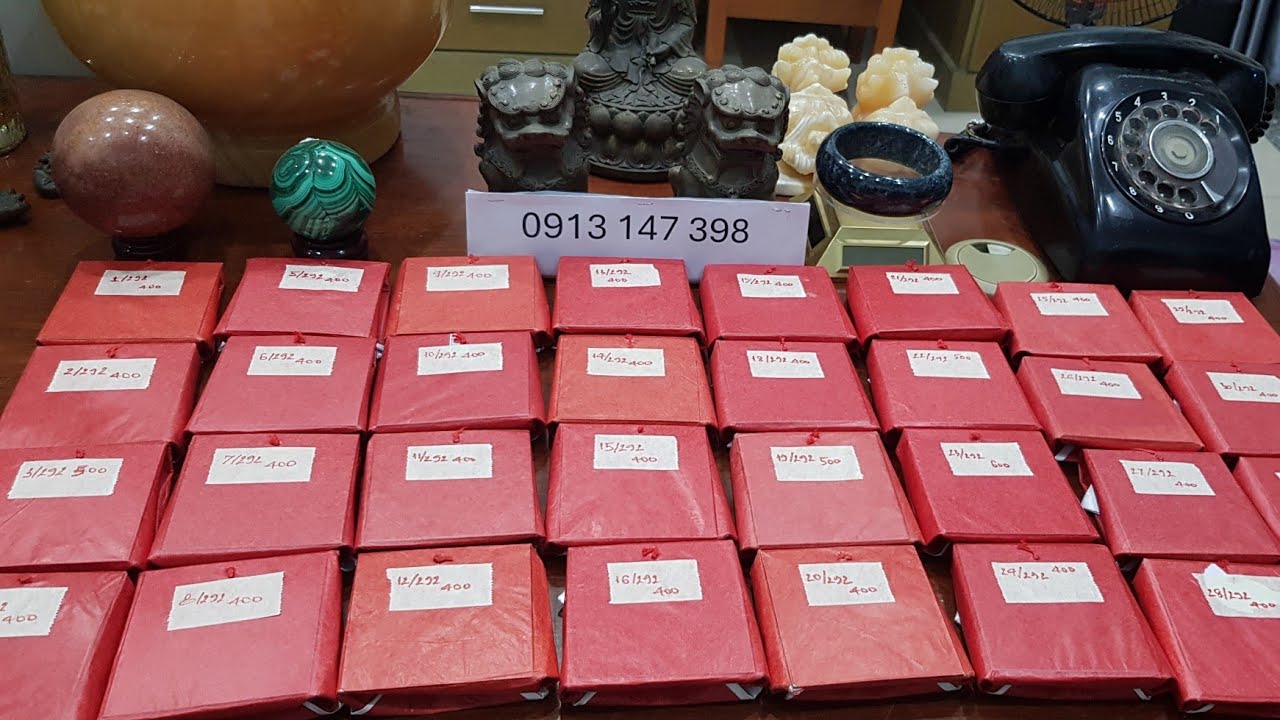 Tập 292: ngày 13.2.26: Vòng cẩm thạch size nhỏ ( từ 58 li trở xuống ), 32 chiếc